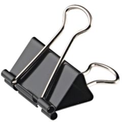 Photo Pince double clip - Largeur 51 mm - Noir WONDAY