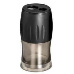 Photo Taille-crayons 2 trous - Plastique recyclé - Noir WONDAY Taill'Liberty 