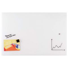 Photo Tableau design en verre - Blanc - 450 x 600 mm : FRANKEN GTL456009