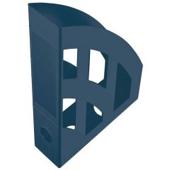 Photo Porte revues - Plastique recyclé - Bleu HELIT The Green Bridge