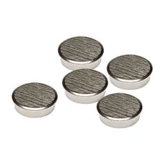 Aimants ronds - 22 mm - Chrome FRANKEN HM22CR/5 Lot de 5