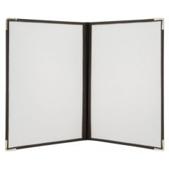 Photo Protège-menu transparent A4 - Pour 4 visuels SECURIT Crystal