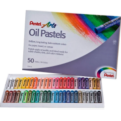 Photo PENTEL 50 craies pastelles d'huile PHN4-50