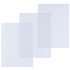 Photo Couvertures pour reliure A3 - PVC 0,30 mm - Transparent PAVO 8011391