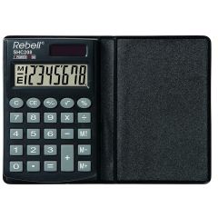 Photo Calculatrice de poche solaire - 8 chiffres REBELL SHC 208