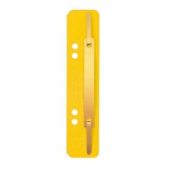 Photo Relieur à lamelles pour dossier en carton - Jaune : LEITZ Lot de 25  - 3701-00-15