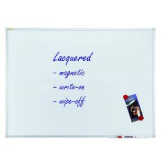 Photo Tableau blanc inscriptible - 1500 x 1200 mm : FRANKEN X-tra Line S3014