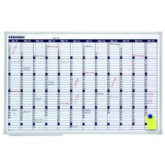 Photo Tableau pour planning annuel - 12 positions : FRANKEN X-tra Line