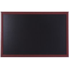 Tableau noir - Cadre Merisier - 1200 x 900 mm : BI-OFFICE Photo