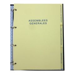 Recharge pour Registre des Actionnaires 100 feuillets ELVE 1102-4 