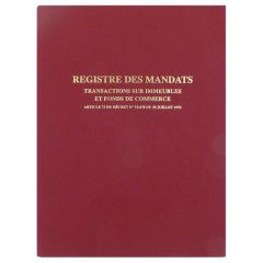 Registre des Mandats Immoblier Transaction immobilière ELVE