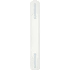 Photo Relieur à lamelles autocollant pour dossier en PVC - Blanc : LEITZ Lot de 10 1717-00-00