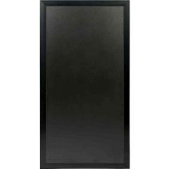 Ardoise murale - Cadre en bois Noir - 600 x 1150 mm SECURIT Image