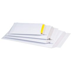 Pochette d'expédition adhésive - Blanc - 214 x 269 mm - B5+ : SMARTBOXPRO image