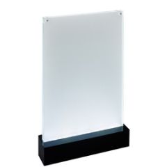 Présentoir de table lumineux - LED intégrée - Format A4 : SIGEL Luminous photo