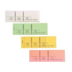 PASSE-PARTOUT Blocs de Tickets Carnet de 100 coupons Exacompta modèle