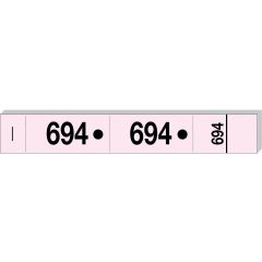 1013 TICKETS VESTIAIRES : Carnet  de 1.000 coupons - Rose (Carnet de tickets)