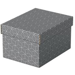 Image Boite cadeau - 200 x 255 x 150 mm - Gris ESSELTE Home S
