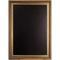 Ardoise murale - Cadre en bois Or - 650 x 850 mm SECURIT Gold Image