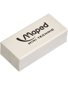 MAPED : Gomme -  Mini Technic 300 Blanc - 011300