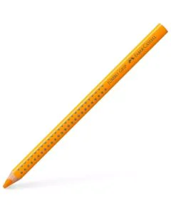 Crayon de couleur Jumbo GRIP - Jaune Chrome Foncé : FABER CASTELL Visuel