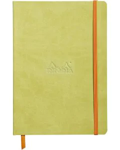 RHODIA : Carnet ligné RHODIARAMA A5 Vert anis 117406C