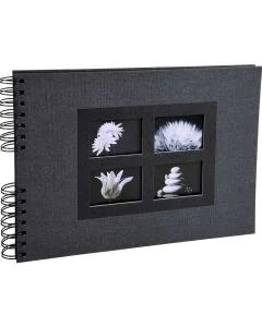 EXACOMPTA Album photos Passion  - Noir - 320 x 220 mm 16241E