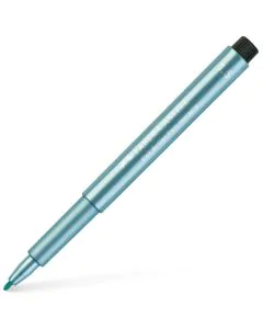 Stylo à encre de chine PITT artist pen - Bleu métallique - 1,5 mm : FABER CASTELL Image