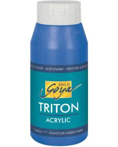 Peinture Acrylique 750 ml - Bleu cobalt KREUL Triton Acryl Basic