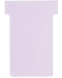 Fiches T - Indice 2 / 60 mm - Violet : NOBO Lot de 100 Visuel