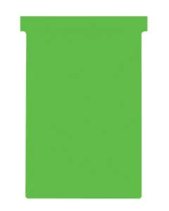 Photo Fiches T - Indice 4 / 124 mm - Vert : NOBO Lot de 100  réf. 2004005 