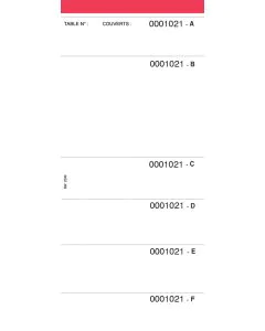 ELVE Blocs BRASSERIE 220 x 96 mm - 2206