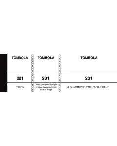 TOMBOLA Elve : Carnet de 1.000 de tickets de Tombola - BLANC