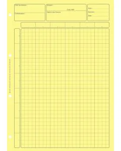 BLOC  JAUNE  : Matrice pour contrôle interne ELVE 2671 - Feuilles de travail 