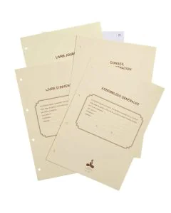 Recharge pour registre juridique - 100 feuillets - 90 g Le DAUPHIN