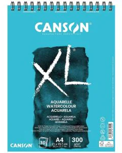 Photo CANSON :  Bloc pour Aquarelle - XL A4 C400039170