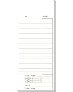 COGIR blocs  ADDITION Numérotés autocopiants Dupli - 4020