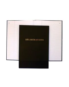 Registre de 100 pages lignées avec marge - Délibérations ELVE 46010