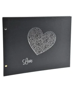 Album Photos Mariage Harmony Noir - 370 x 290 mm EXACOMPTA