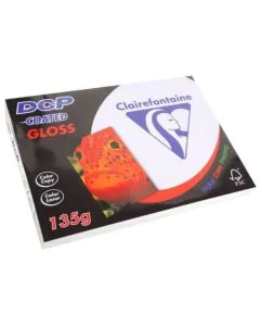 Ramette de papier de 250 feuilles A4 DCP - 135 g - Blanc brillant : CLAIREFONTAINE Modèle