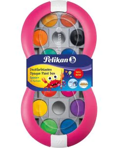 Boîte de peinture Rose - 12 couleurs : PELIKAN Space+ Visuel