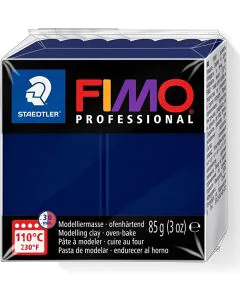 Pâte à Modeler durcissante au four FIMO Professional - 85 g - Bleu marine : STAEDTLER Visuel