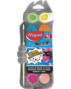 Palette de 12 peintures : MAPED Color'peps (811520)
