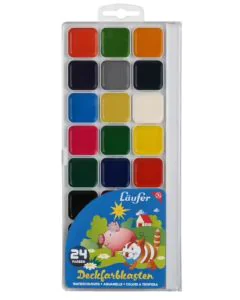 Boîte de 24 pastilles de peinture LAUFER image