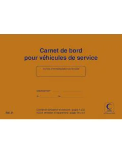 Carnet de bord pour Véhicule de service : ELVE 31