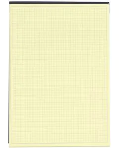 Bloc-notes - Feuilles quadrillées Jaune 5700E EXACOMPTA