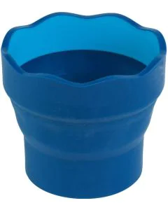 Gobelet à eau pliable - Bleu : FABER CASTELL Clic et Go Modèle