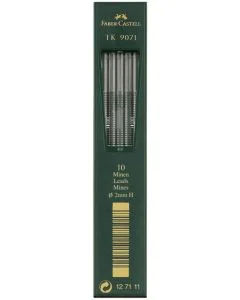 Lot de 10 mines de rechange TK 9071 - H : FABER CASTELL Visuel