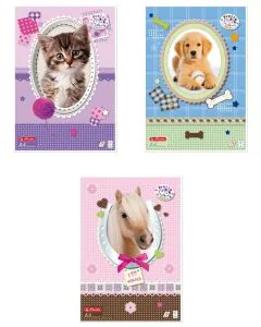 Bloc à dessin avec motifs d'animaux - A4 : HERLITZ Visuel