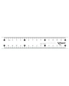 Règle plate en plastique - 150 mm MAPED Start